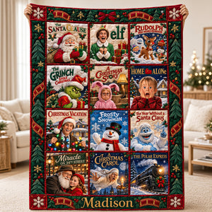 Nostalgia Cinematic Blanket, Personalized Gifts 02qhdt011026