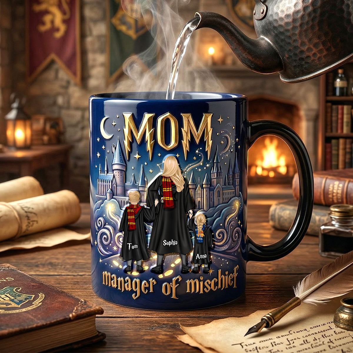 Old Version-Fantasy School Mom Color Changing Ceramic Coffee Mug 05NATN240326