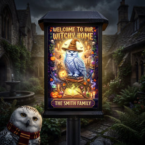 Magical Owl Solar Garden Lamp - Personalized Family Gifts 03tyta190826