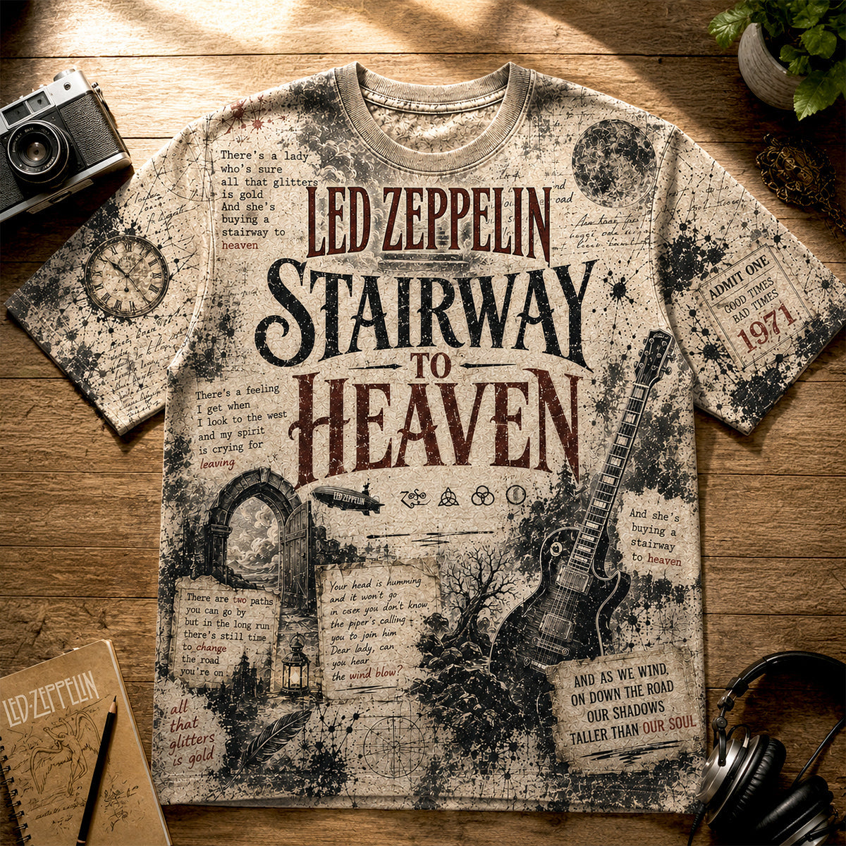 Led Zeppelin Shirt - Personalized Gifts For Rock Lovers 04nadh220726