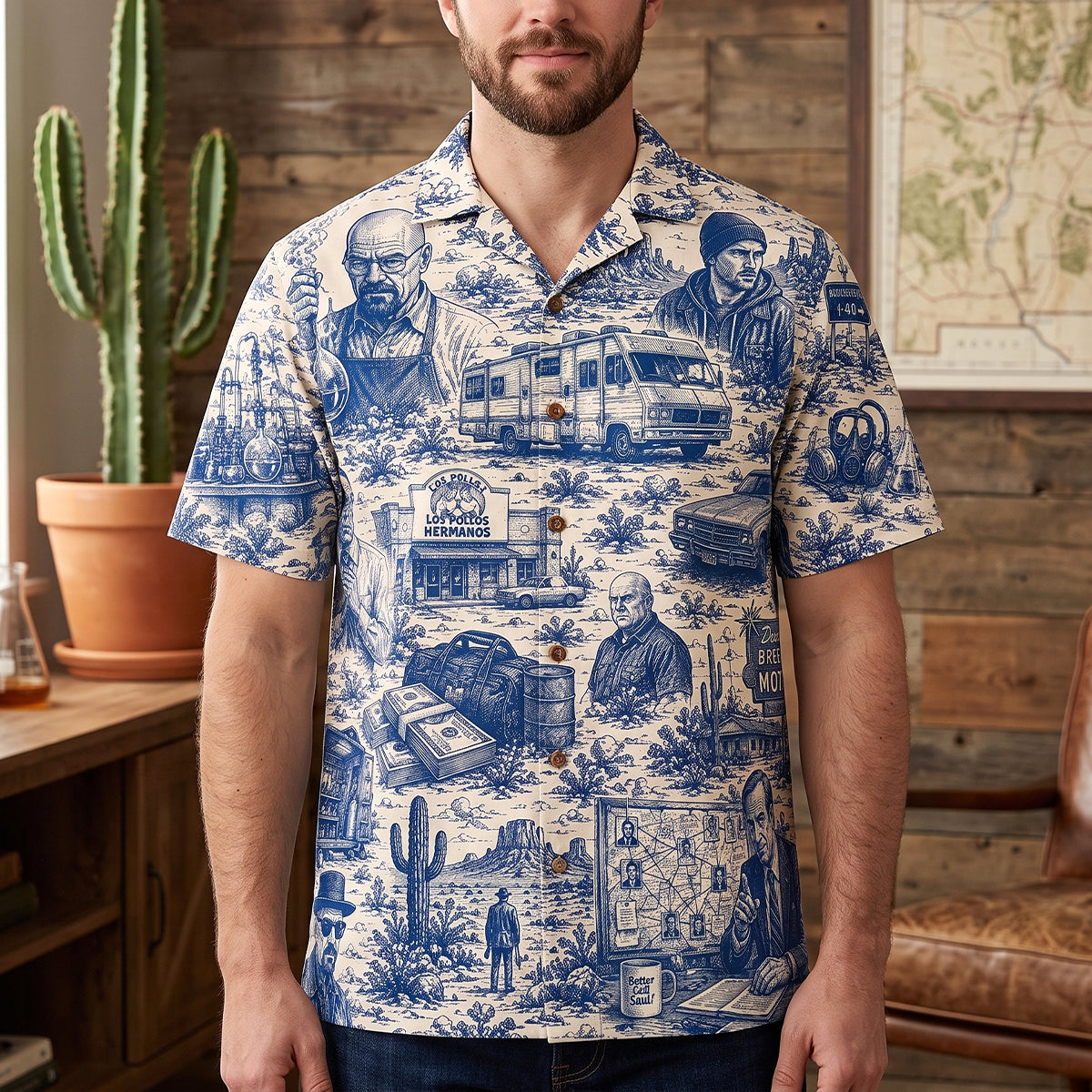 Vintage Desert Hawaiian Shirt - Personalize Gifts 02natn020726