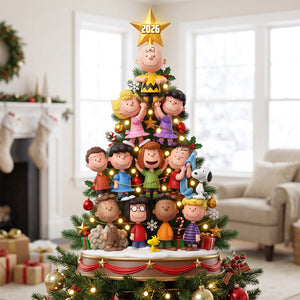 Merry Christmas Acrylic Christmas Tree Topper - Personalized Gifts For Christmas 07natn051026
