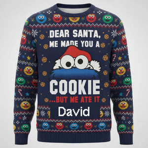 Dear Santa Funny Ugly Sweater – Personalized Christmas Gifts 02kiqn171125