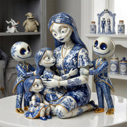 Gothic Mom Toile De Jouy Acrylic Plaque 01OHLU010426