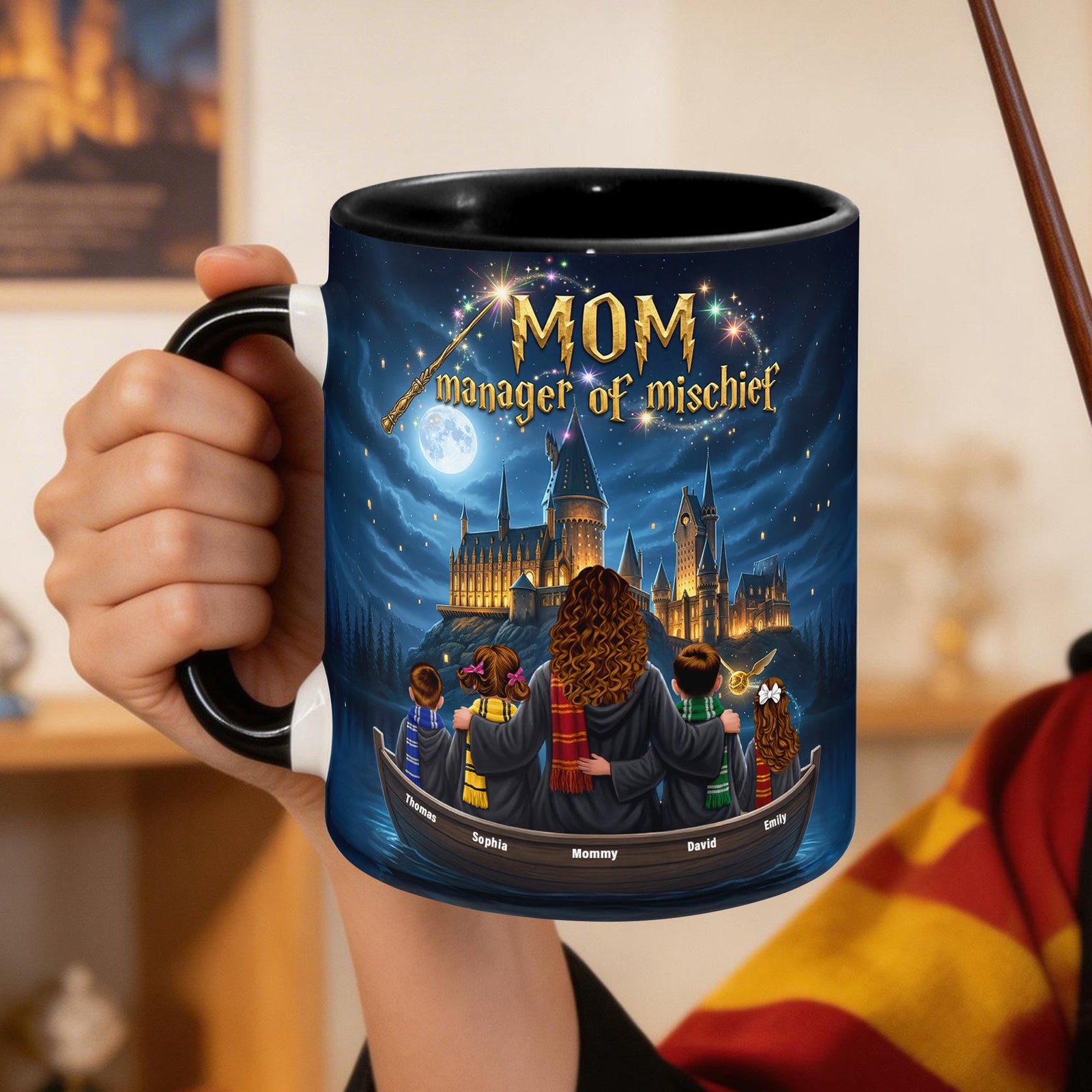 Mom Manager Of Kid Coffee Mug - Personalized Gifts For Mother 03huqn010426