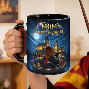 Mom Manager Of Kid Coffee Mug - Personalized Gifts For Mother 03huqn010426