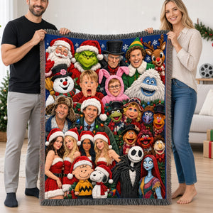 Timeless Christmas Nostalgia Blanket - Personalized Gift For Christmas 02HUQN021026
