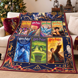 Book Cover Blanket - Personalized Gifts For Fantasy Lovers 02natn071026