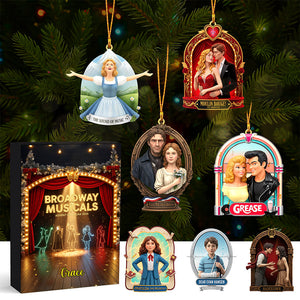 Personalized Gifts For Musical Lovers Christmas Advent Calendar Blind Box 01namg231025