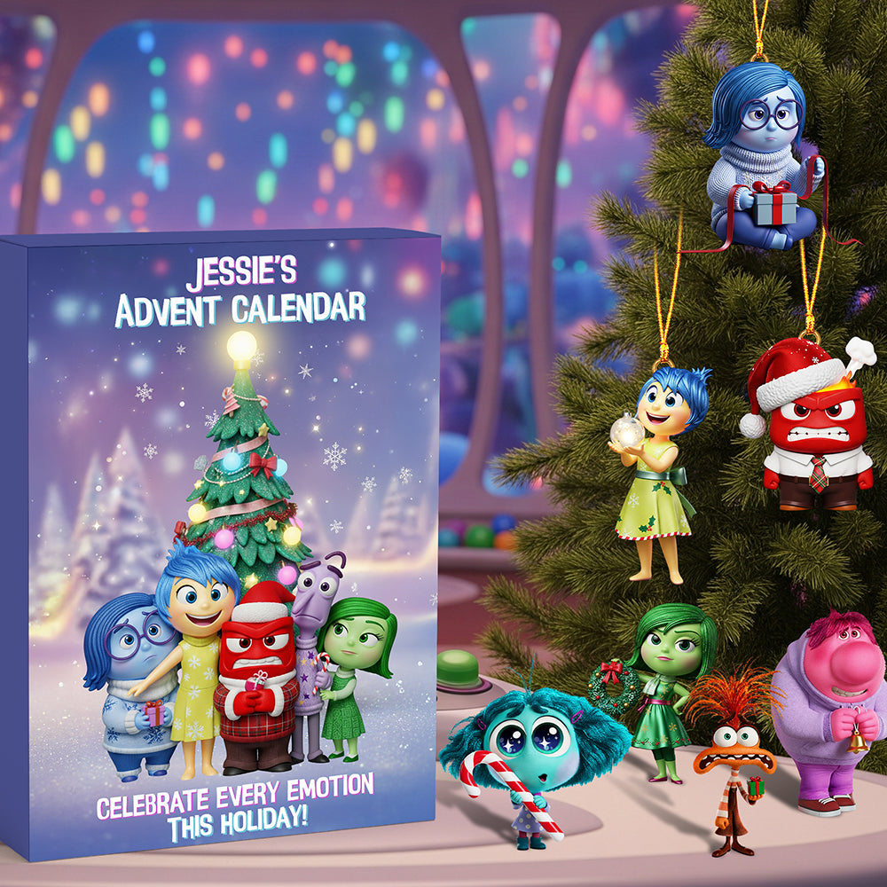 Christmas Advent Calendar Acrylic Blind Box - Personalized Gifts 02pgta111125