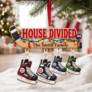 House United Christmas Ornament - Personalized Gifts For Skating Lovers Family 03hutn071026