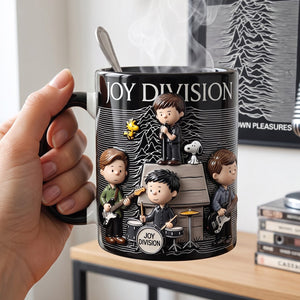 Joy Division Rock Pup Accent Mug - Personalized Gifts For Music Lovers 06hutn290726