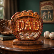 Great Baseball Dad Acrylic Plaque - Personalized Gifts For Dads 01PADH250426-Homacus