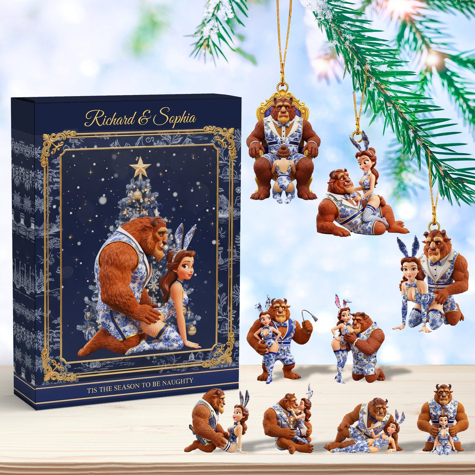 Naughty Couple Acrylic Blind Box - Personalized Gifts For Couple 02ohqn161025