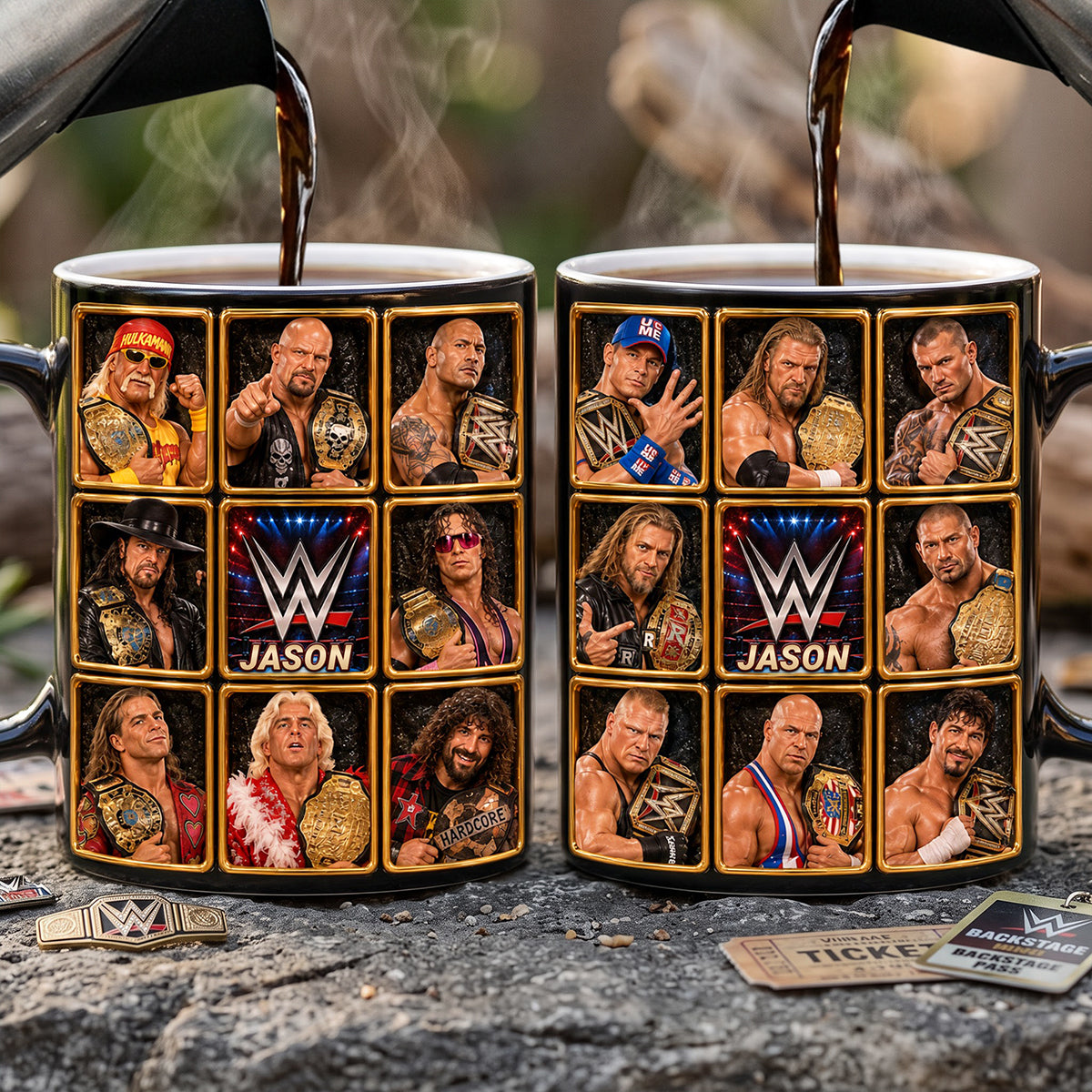 Legends Magic Coffee Mug - Personalized Gifts For Wrestling Lovers 03nata141026