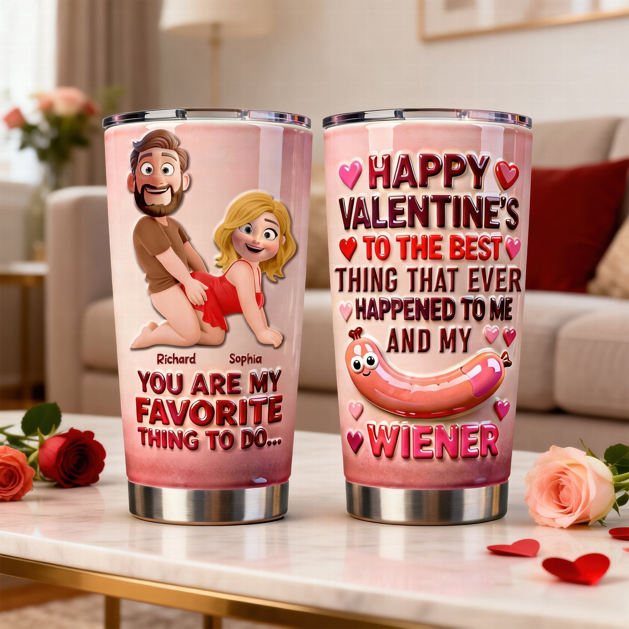 Naughty Couple Tumbler - Personalized Gifts For Couple 05naqn080126