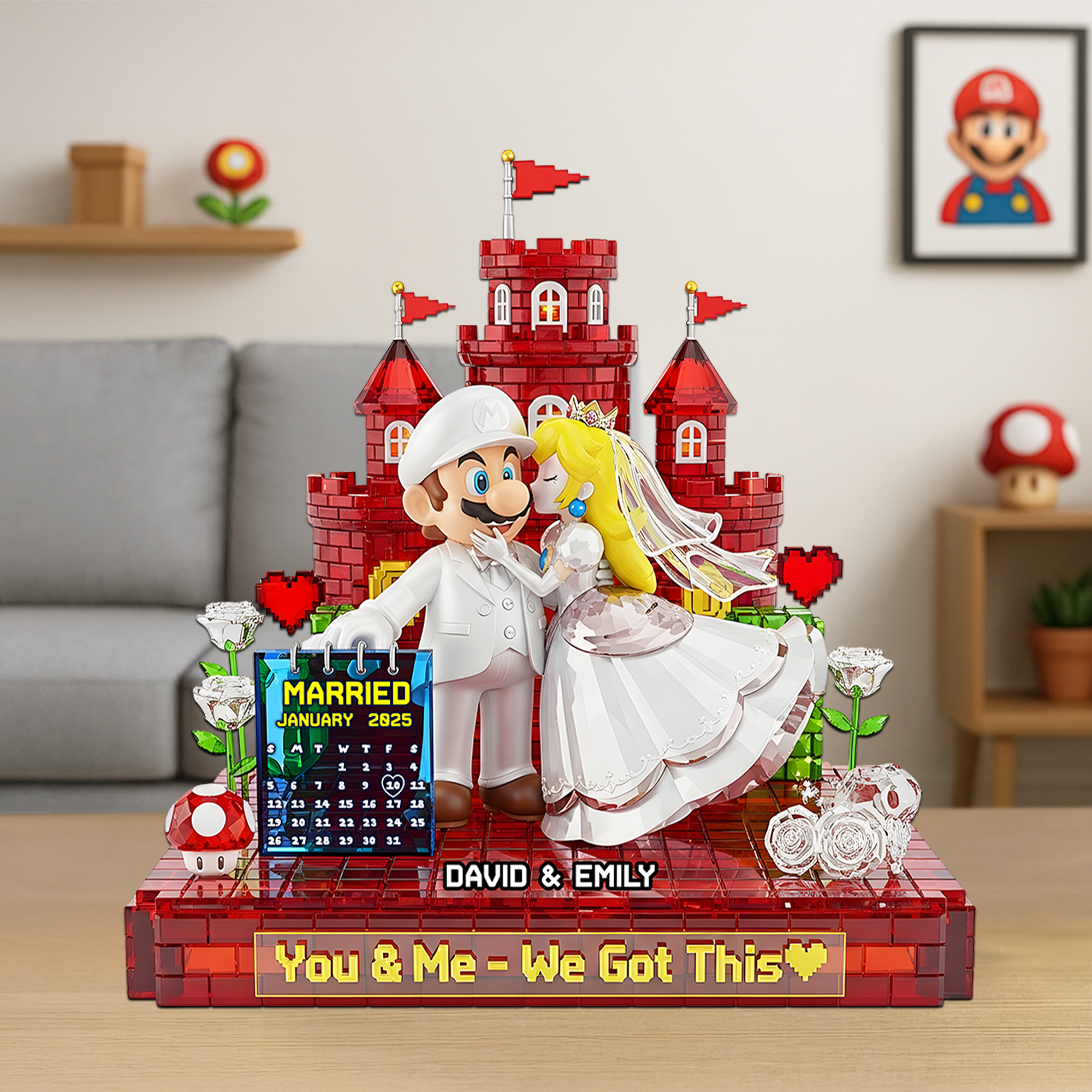 Couple Acrylic Plaque - Personalized Gifts For Couple 04TGPU170625 - Shaped Plaques - GoDuckee