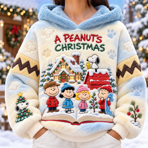 Cozy Christmas Faux Hoodie - Personalized Gifts 02qhtn280926