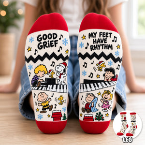 Sweet Melody Pals Middle Tube Socks - Personalized Christmas Gifts 02HADH150926