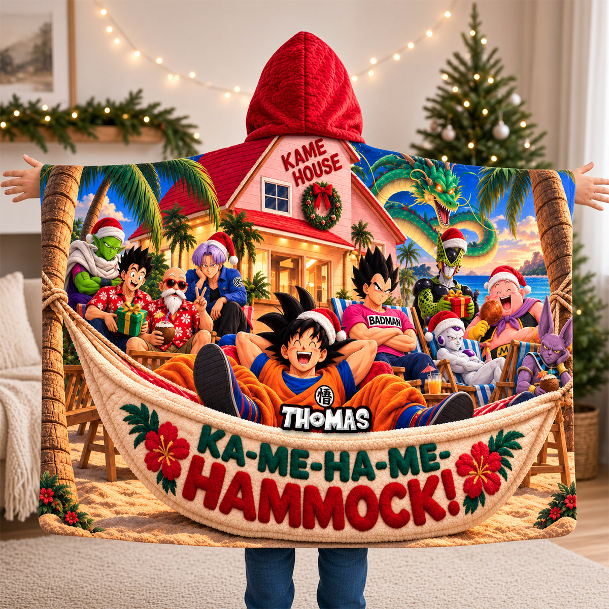 Even The Fiercest Warriors Need A Break From The Battlefield Beach Relax Hood Blanket - Personalized Christmas Gifts 03hadh261026