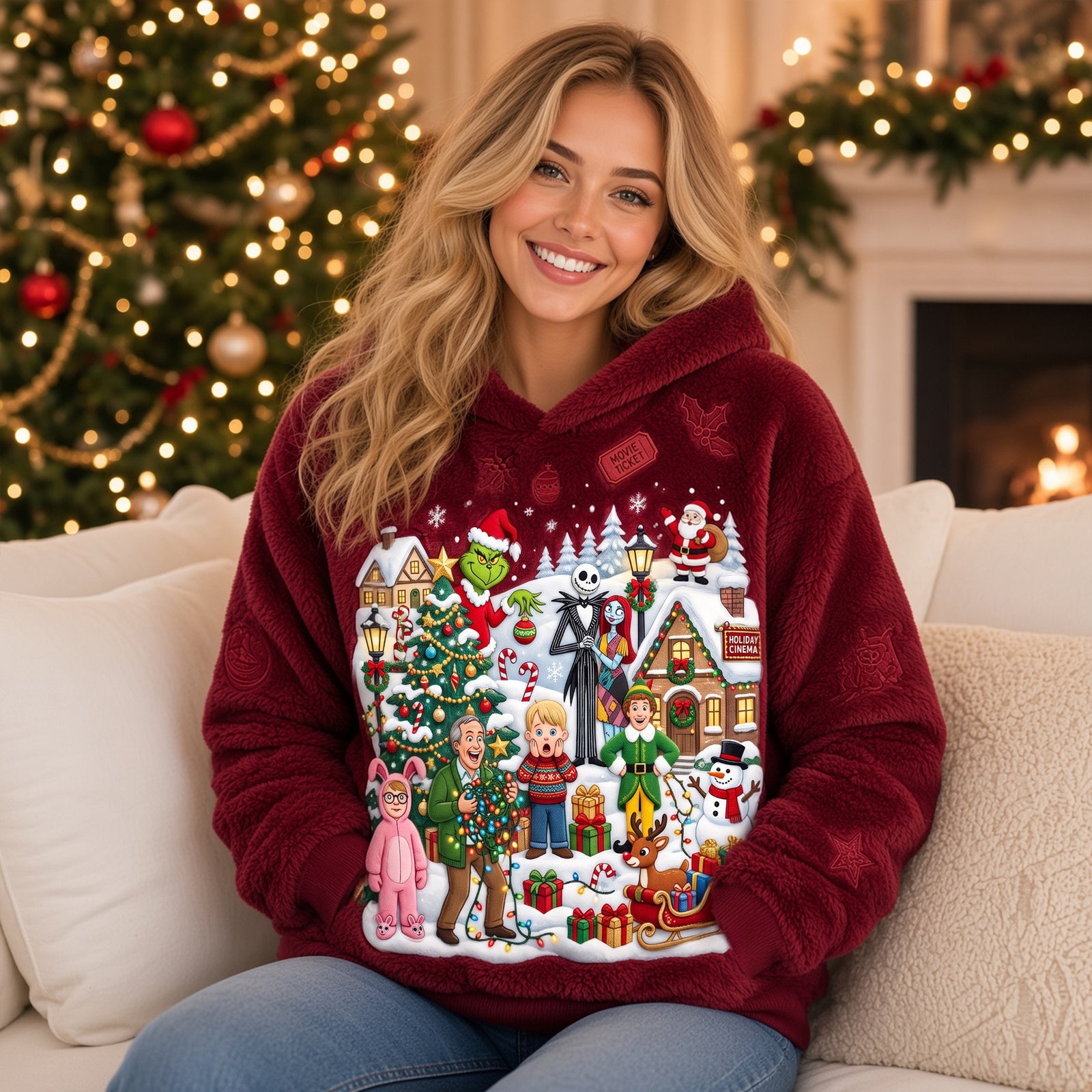 Christmas Village Shirt - Personalized Gifts For Christmas Shirt 06NALU290826