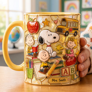 Warm Teacher Accent Mug - Personalized Gifts For Teachers 03QHLU220726