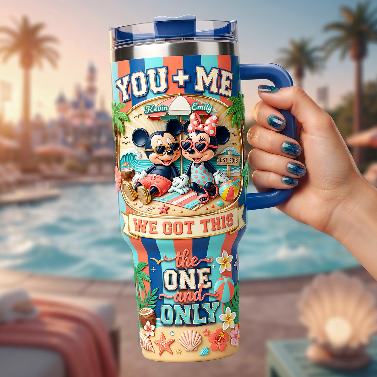You And Me We Got This Tumbler With Handle - Personalized Gifts For Couple 02pata220726
