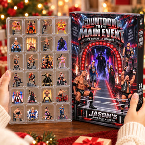 Warrior Christmas Advent Calendar Blind Box - Personalized Christmas Gifts 041haqn220926