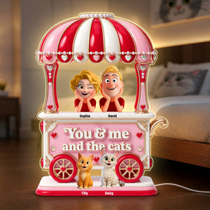 Couple Sweet Little Pet Gang Light Box - Personalized Gifts For Couple 06toqn220626-Homacus