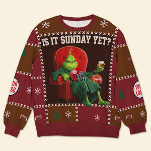 Waiting For Sports Season Ugly Sweater - Personalized Gifts For Sports Fans 04QHQN221025-Homacus