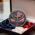 America 250th Anniversary Printed Metal Coin - Personalized Gifts 01tomg240226 - Coin - GoDuckee