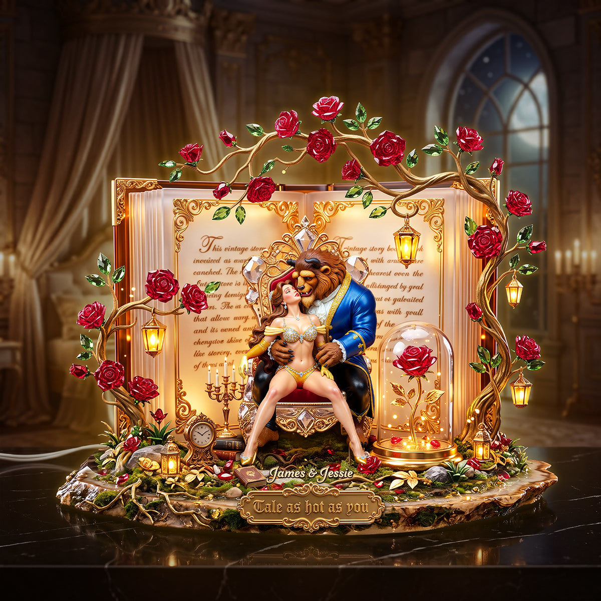 Hot Story Acrylic Light Box - Personalized Gifts For Couple 01pata100726