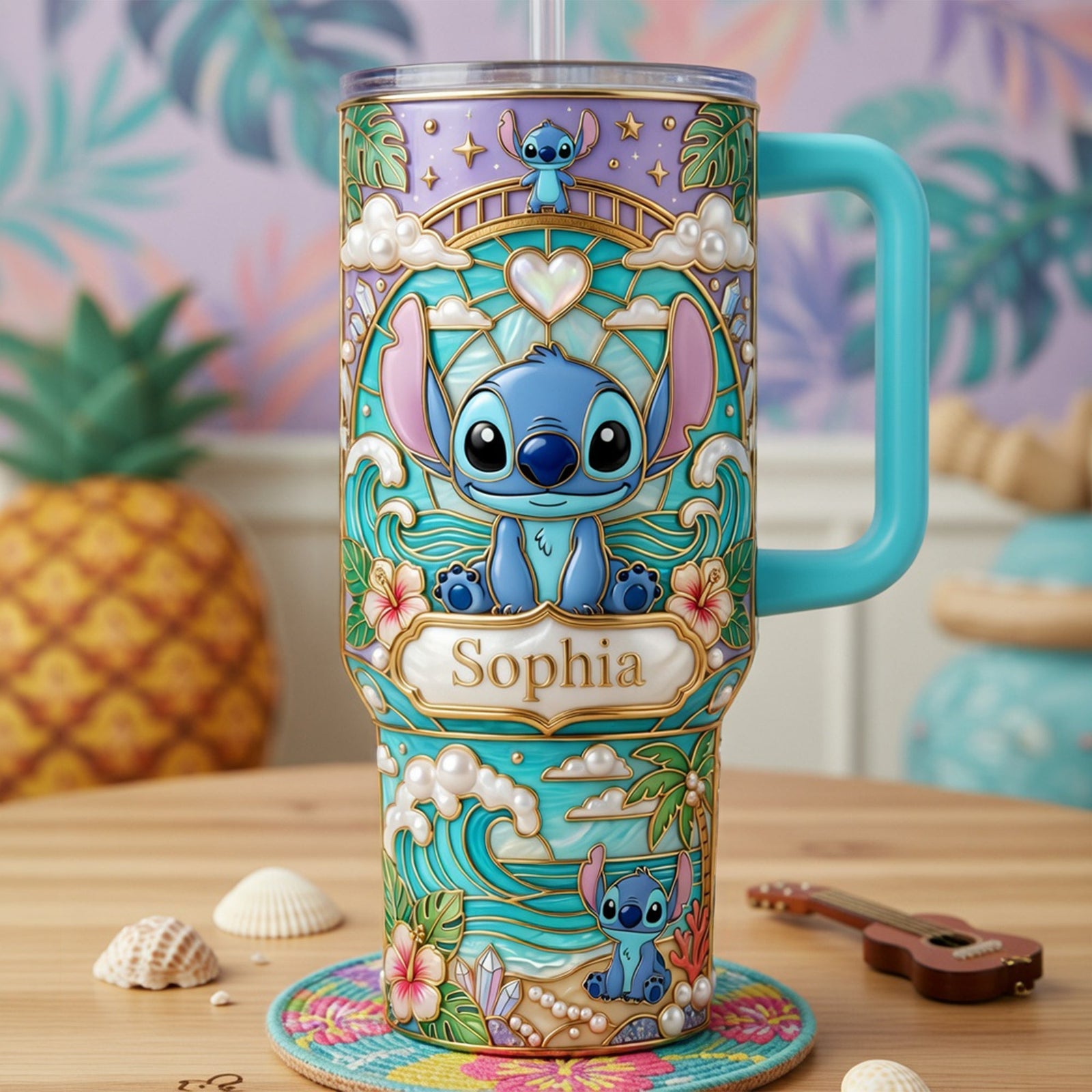 Little Space Buddy 40oz Tumbler - Personalized Gifts 05palu250626