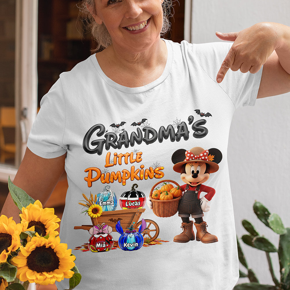 Halloween Shirt - Personalized Gifts For Grandma 03ohta120825
