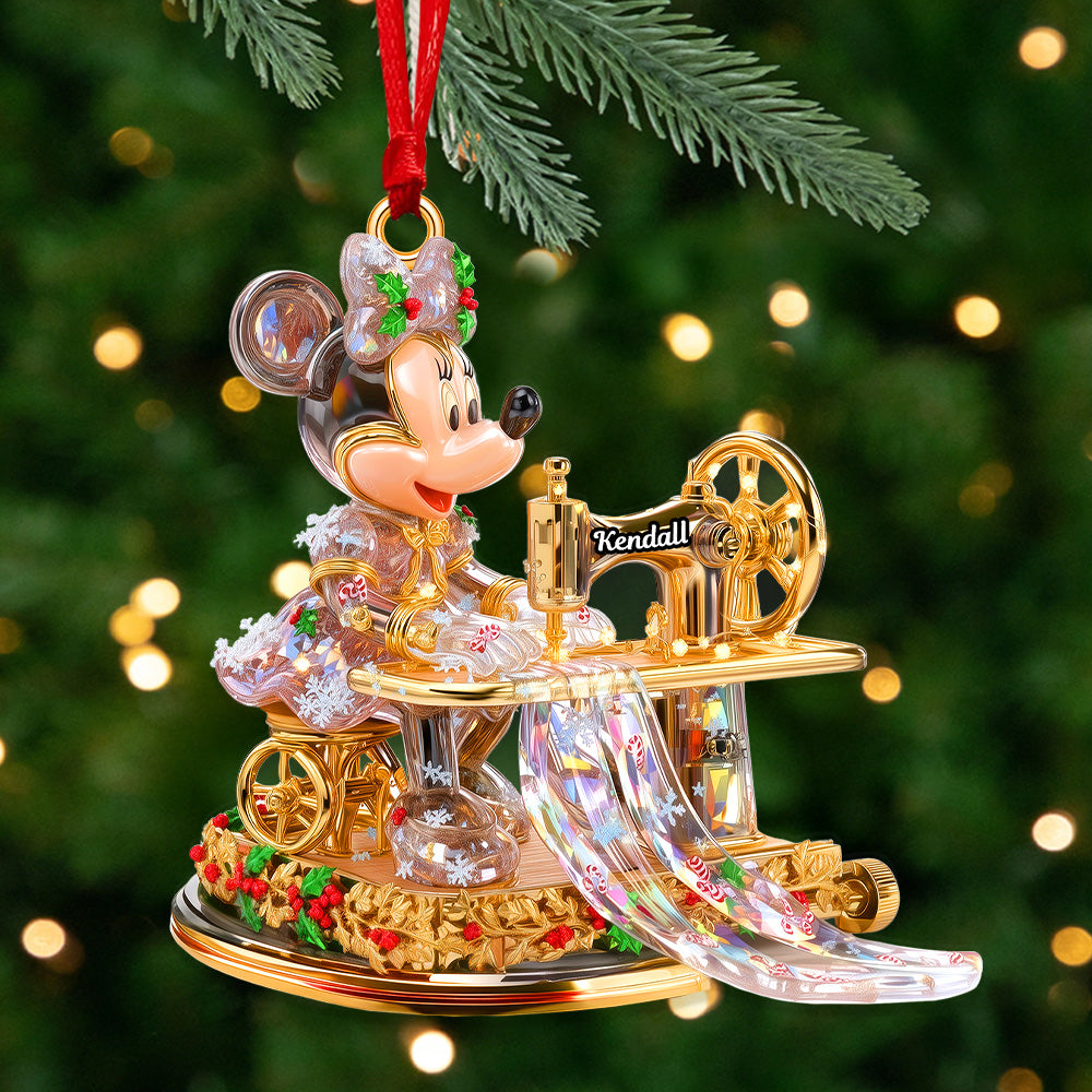Gemstones Sewing Christmas Ornament Personalized Gifts 02TGMG030925