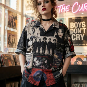 Gothic Imagery & Melancholic Music Hawaiian Shirt - Personalized Gift 03QHLU020726