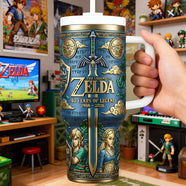 40 Years of Fantasy Adventure Handle Tumbler 01NADT050226