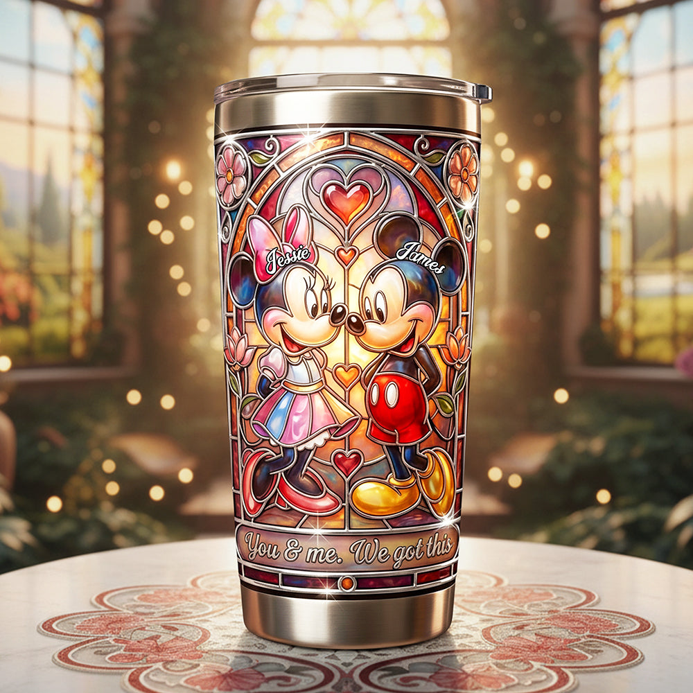 Romantic Couple 20oz Tumbler - Personalized Gifts For Couple 04tota160126