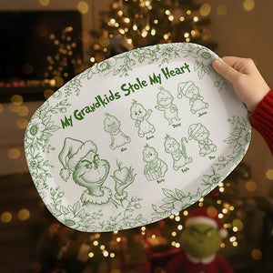 Grandma Green Monster Resign Plate - Personalized Gifts For Christmas 02PGTA200925