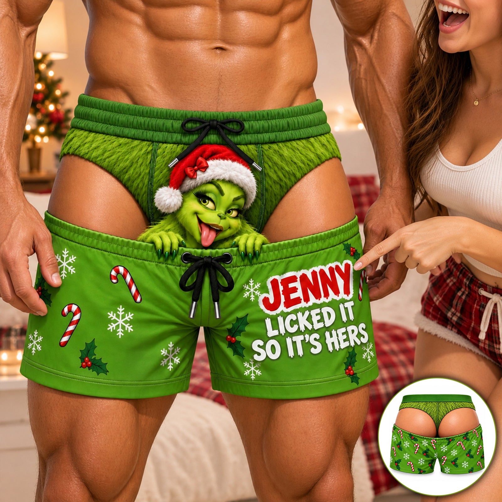 Furry Mischief Men Boxer - Personalized Christmas Gifts For Him 03ohlu131026