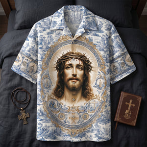 Jesus Christ Hawaiian Shirt - Personalized Gifts For Christians 01hutn180626-Homacus