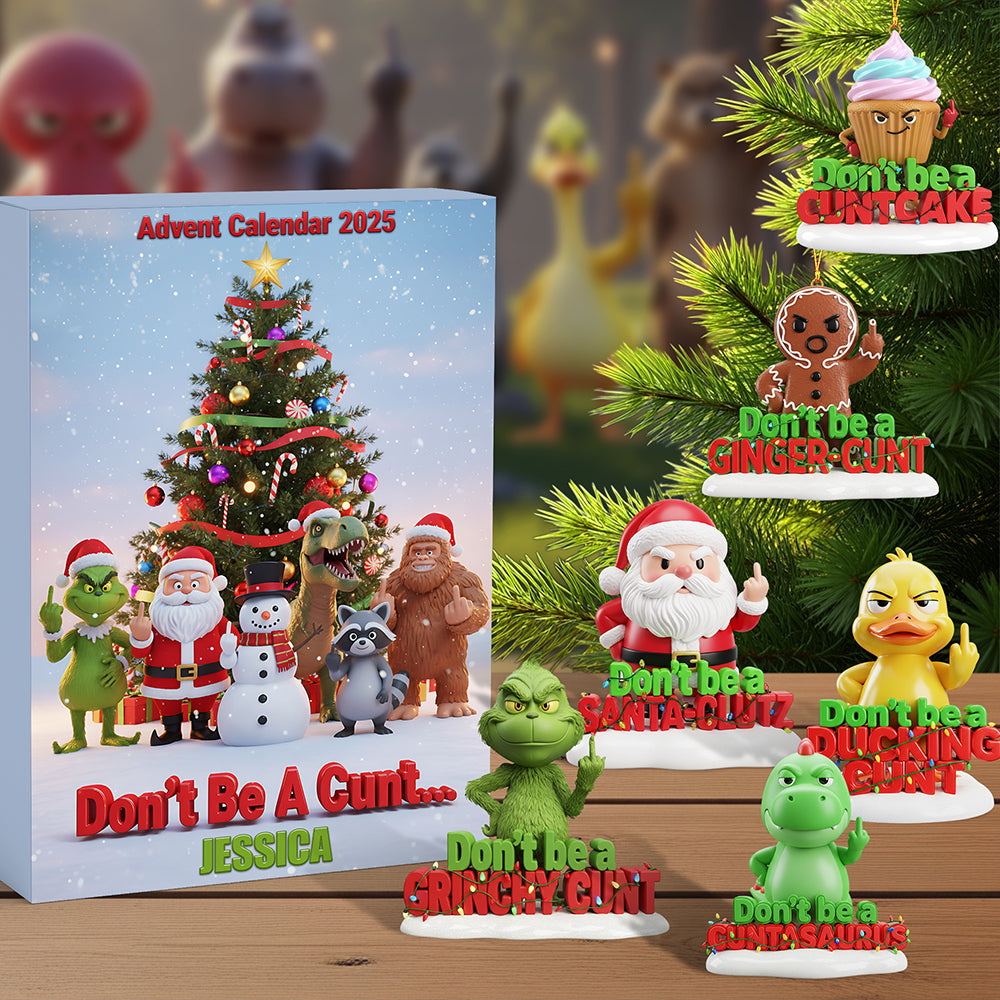 Personalized Gifts For Christmas - Funny Advent Calendar Blind Box 03nata141125