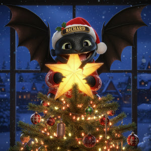 Fantasy Tree Topper - Personalized Christmas Gifts 06TGQN181125