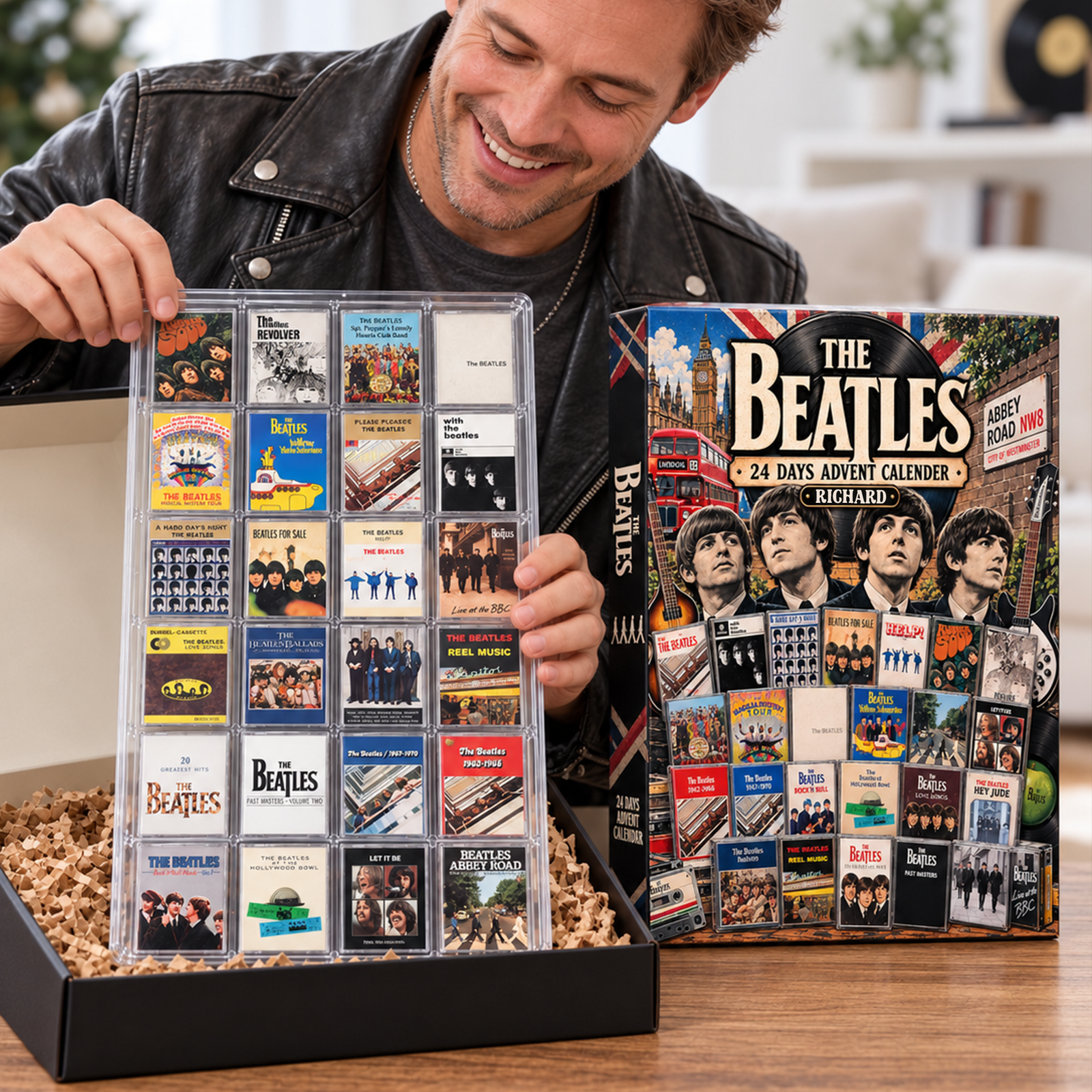 The Beatles Songs Collection Advent Calendar Blind Box - Personalized Christmas Gift For Rock Lovers 02huqn291026