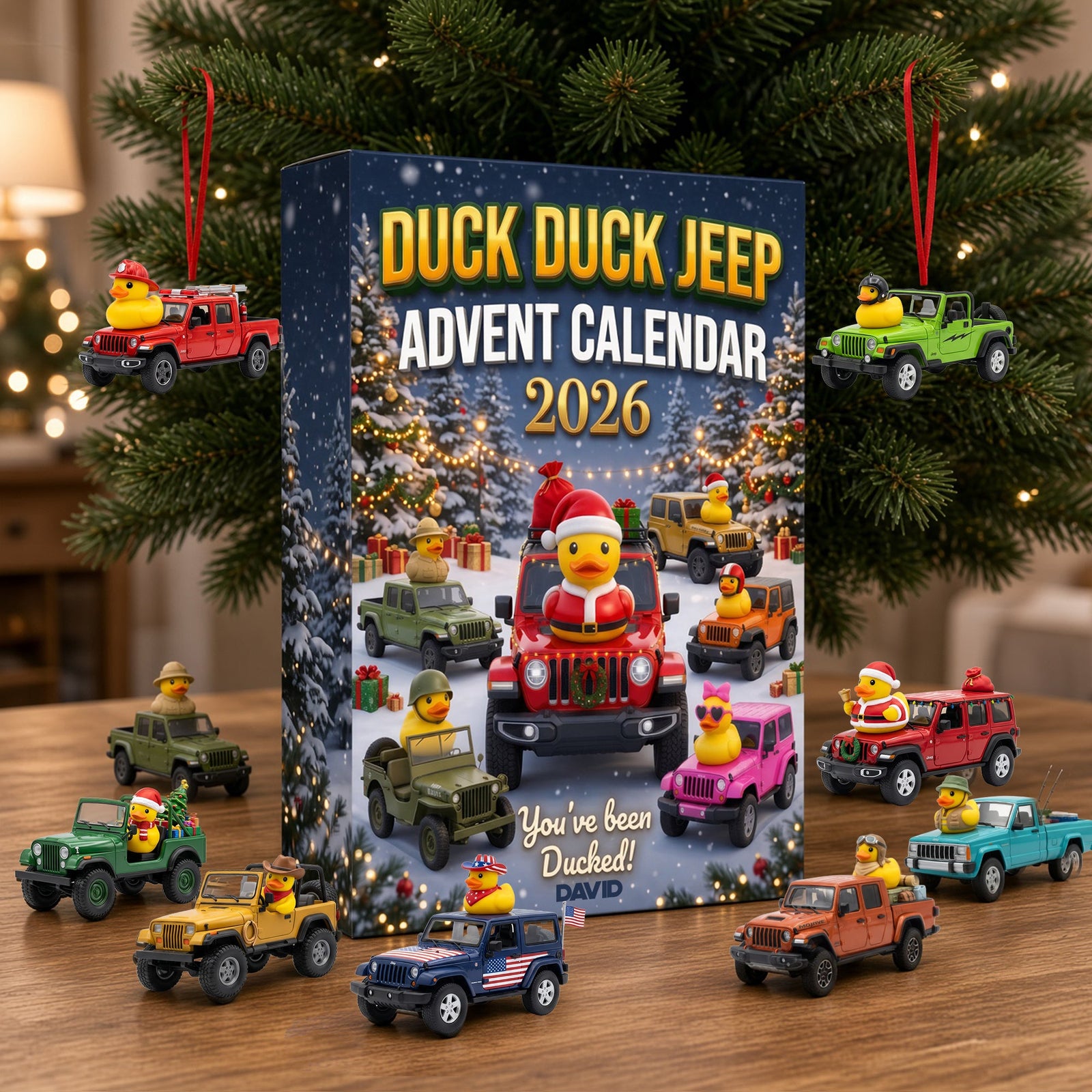 Duck Off Road Squad Blindbox - Personalized Gifts For Christmas Advent Calendar Blind Box 02NALU271026