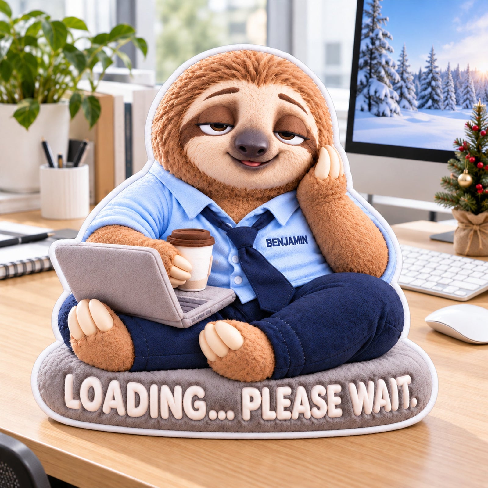 Chilling Worker Pillow - Personalized Gifts For Office Workers 09ttqn290926