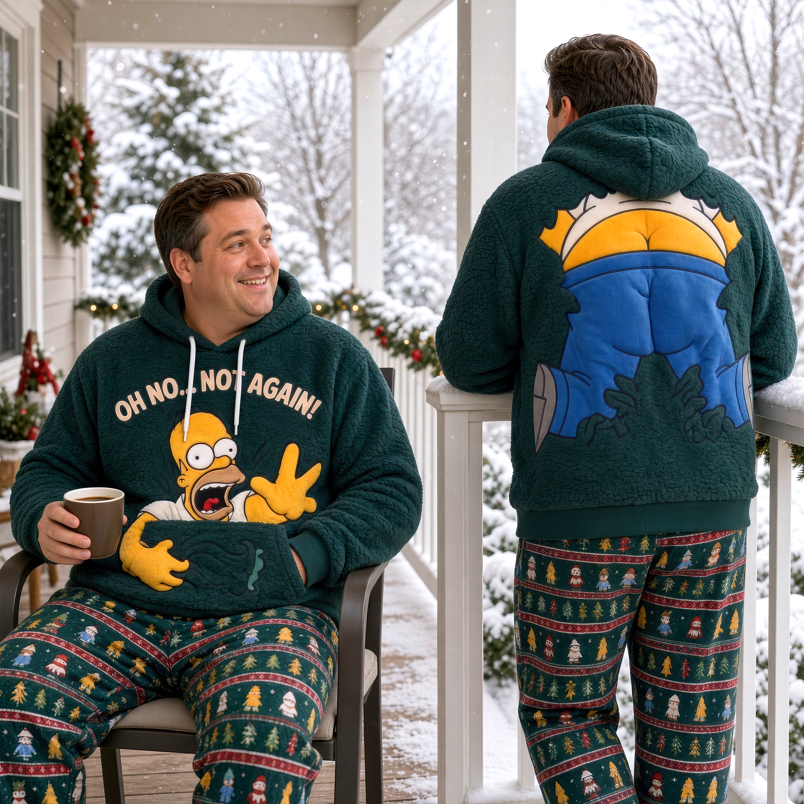 Funny Holiday Reaction 3D Hoodie - Personalized Christmas Gifts 06haqn221026