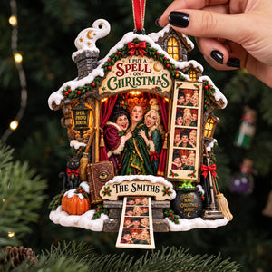 I Put A Spell On Christmas Ornament - Personalized Gifts For Christmas Ornament 02HATA220926-Homacus