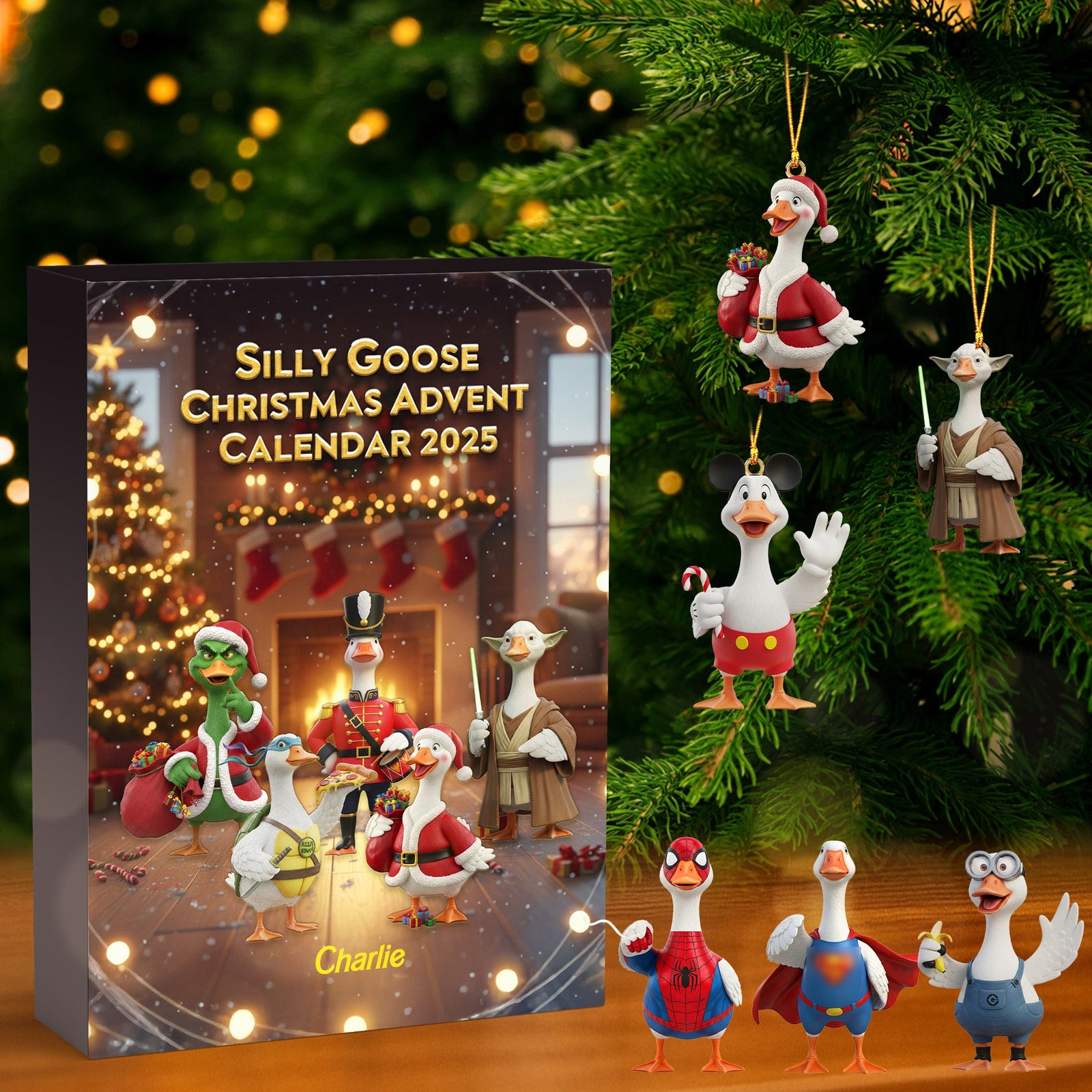 Funny Costume Animal Christmas Advent Calendar Blind Box - Personalized Gifts 03namg121125