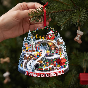 A Festive Christmas Acrylic Ornament - Personalized Gifts 06qhlu191026